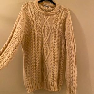 Oversized XL wool sweater